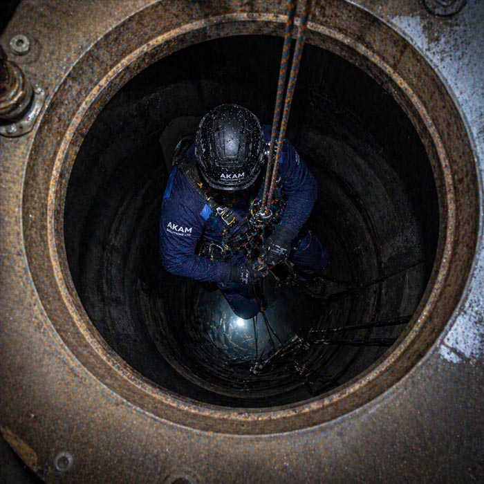 Confined-space-access